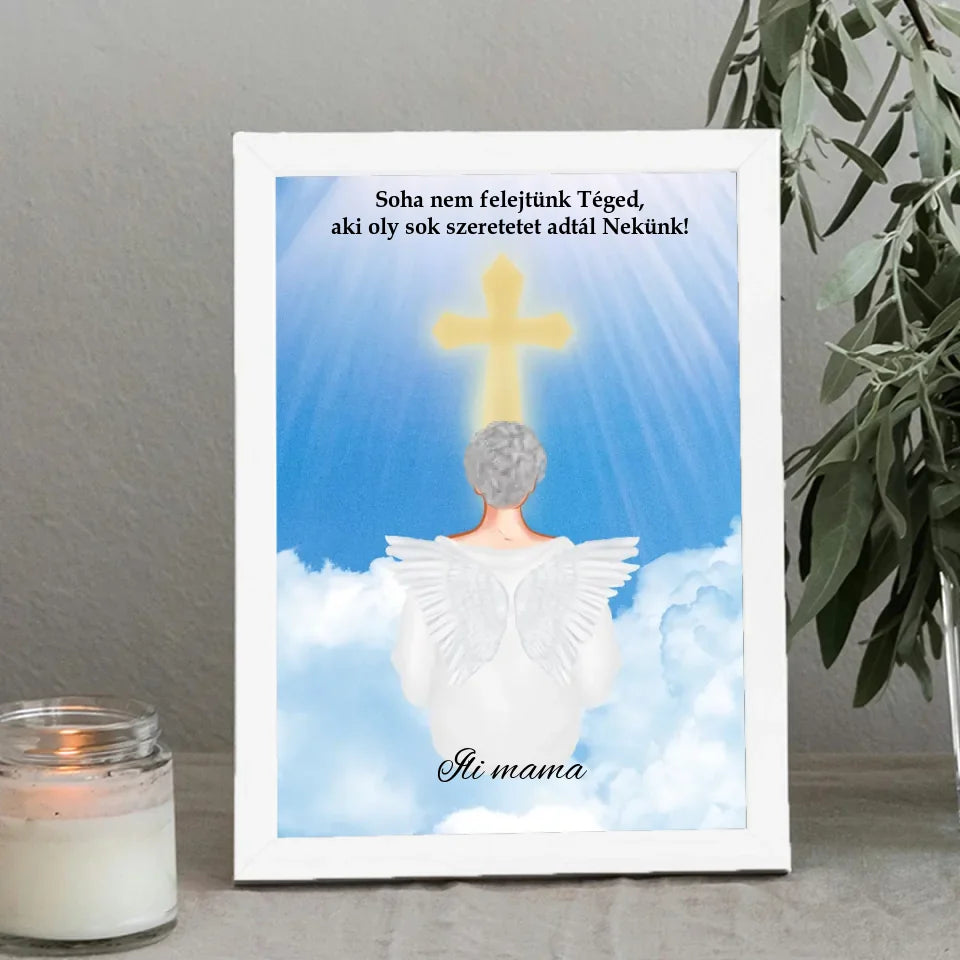 Soha nem felejtünk falikép választható karakterrel