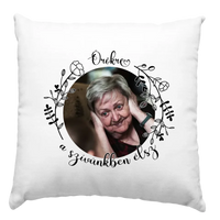 Örökre a szívünkben élsz párna egyedi képpel