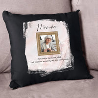 Nem örökre búcsúzunk párna fotóval 