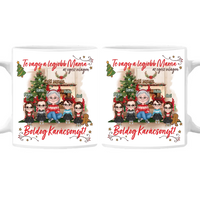  Egyedi ajándék nagymamáknak - Boldog karácsonyt bögre cuki karakterekkel