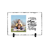 Egyedi fotós apák napi gránitkép