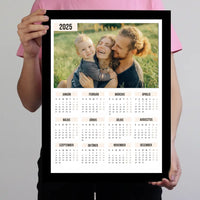 Egyedi képes falinaptár 2025 ajándék falikép