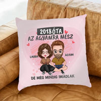 Az agyamra mész cuki karakteres telinyomatos párna