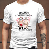 Még mindig imádlak vicces valentin napi póló férfiaknak