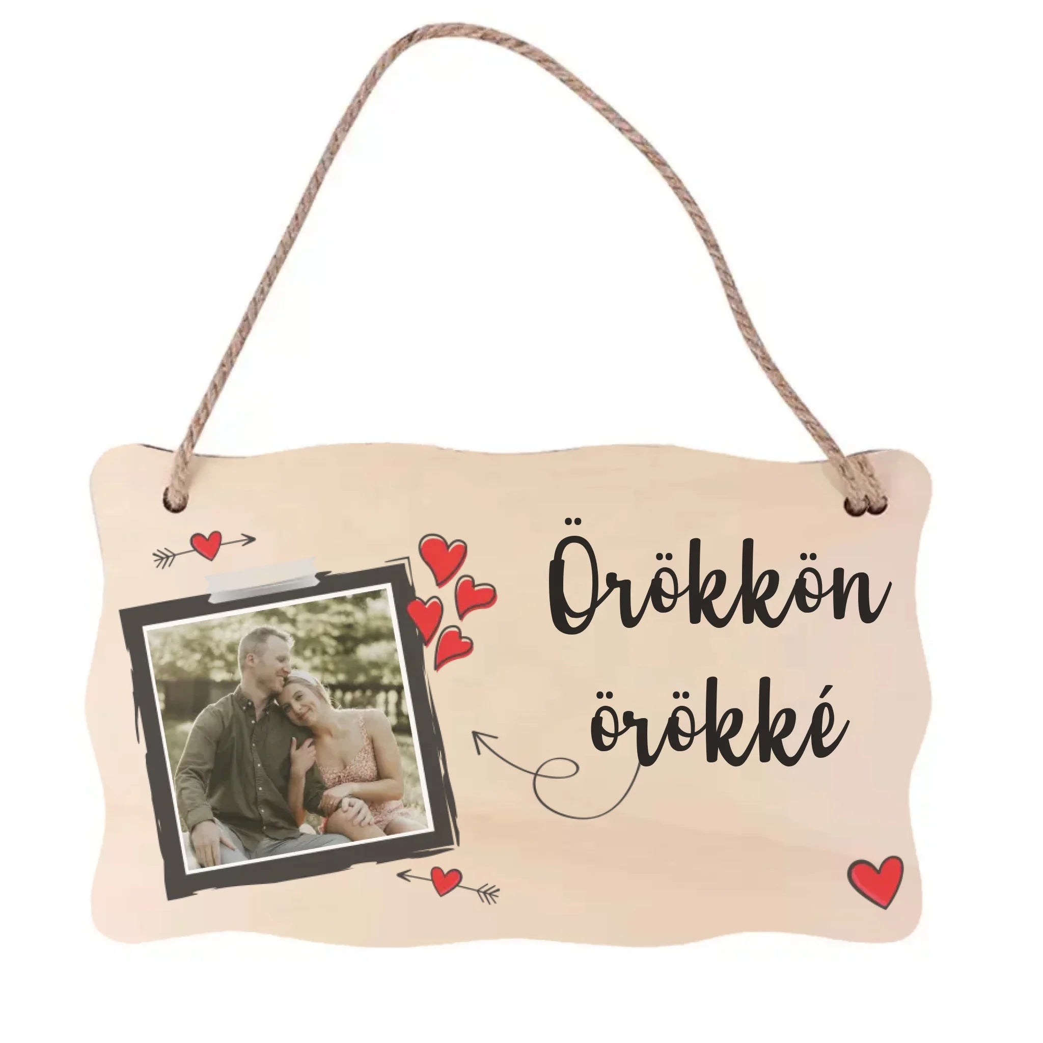 Egyedi képes Valentin napi pároknak Valentin napra