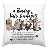 Eltelt egy újabb év valentin napi párna pároknak