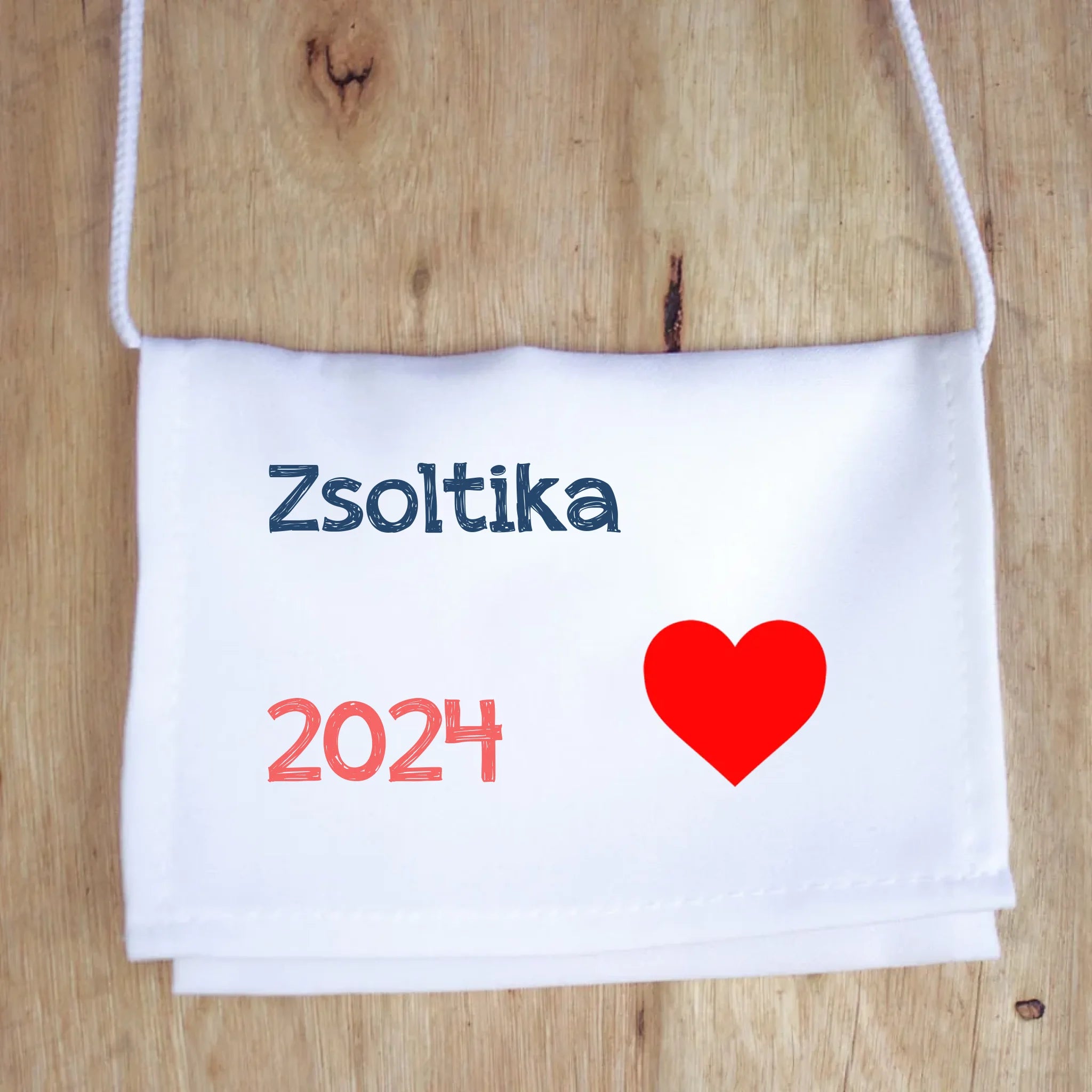 Egyedi neves ovis ballagási tarisznya idézettel