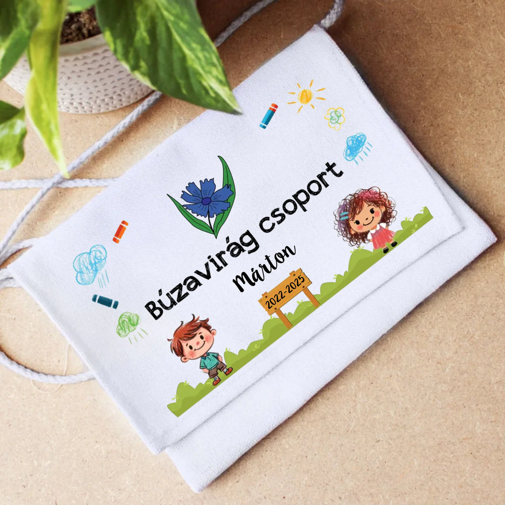 Ballagási tarisznya Búzavirág csoport