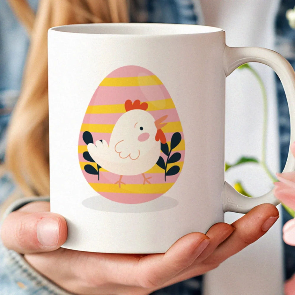 Húsvéti tojás ajándék bögre névvel