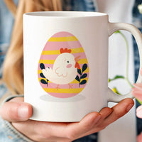 Húsvéti tojás ajándék bögre névvel