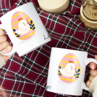 Húsvéti tojás ajándék bögre névvel