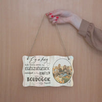 Ez a ház elég tiszta ahhoz... dísztábla