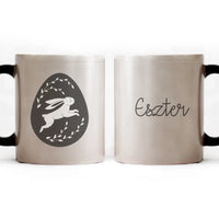 Húsvéti Nyuszitojásos ajándék bögre egyedi névvel