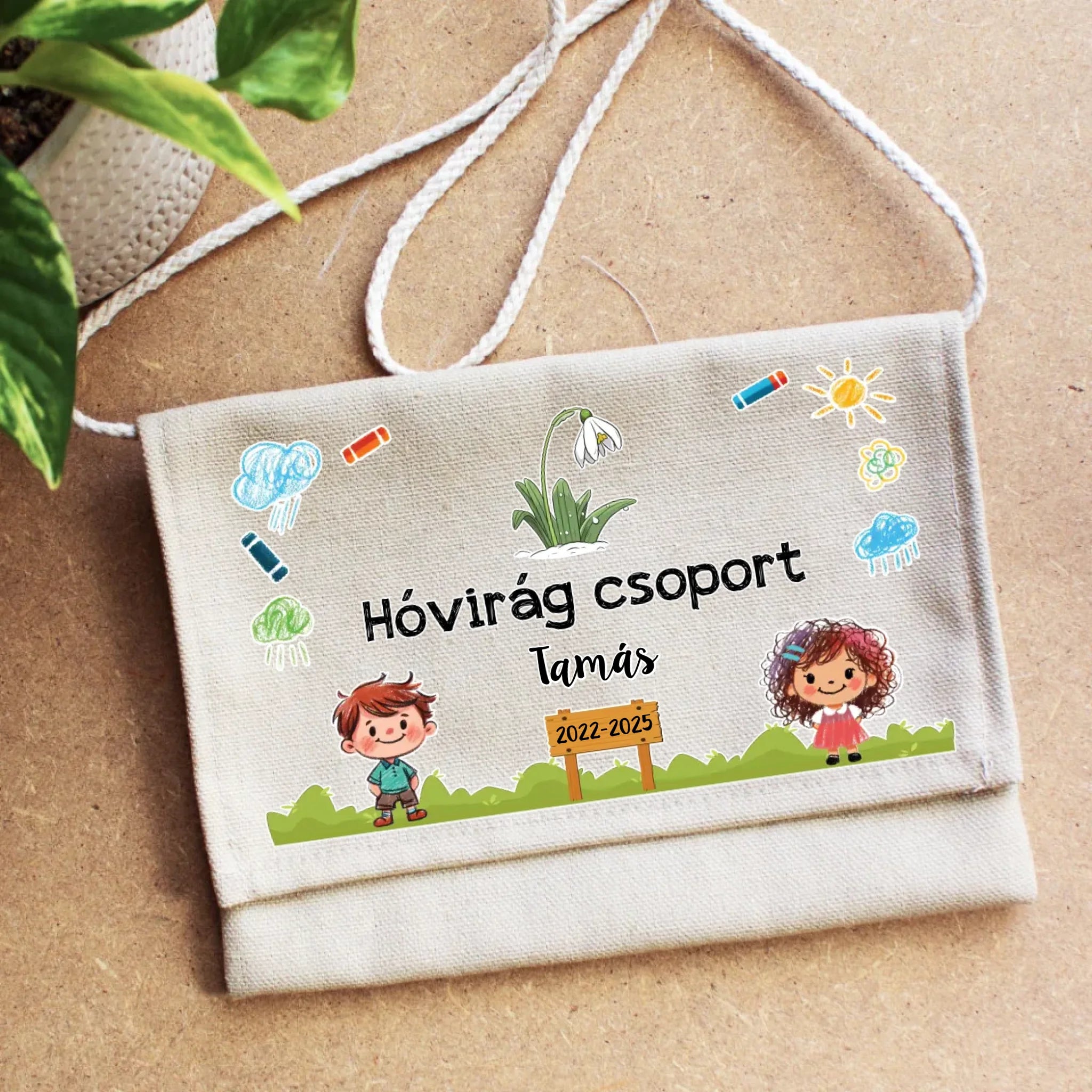 Ballagási tarisznya Hóvirág csoport