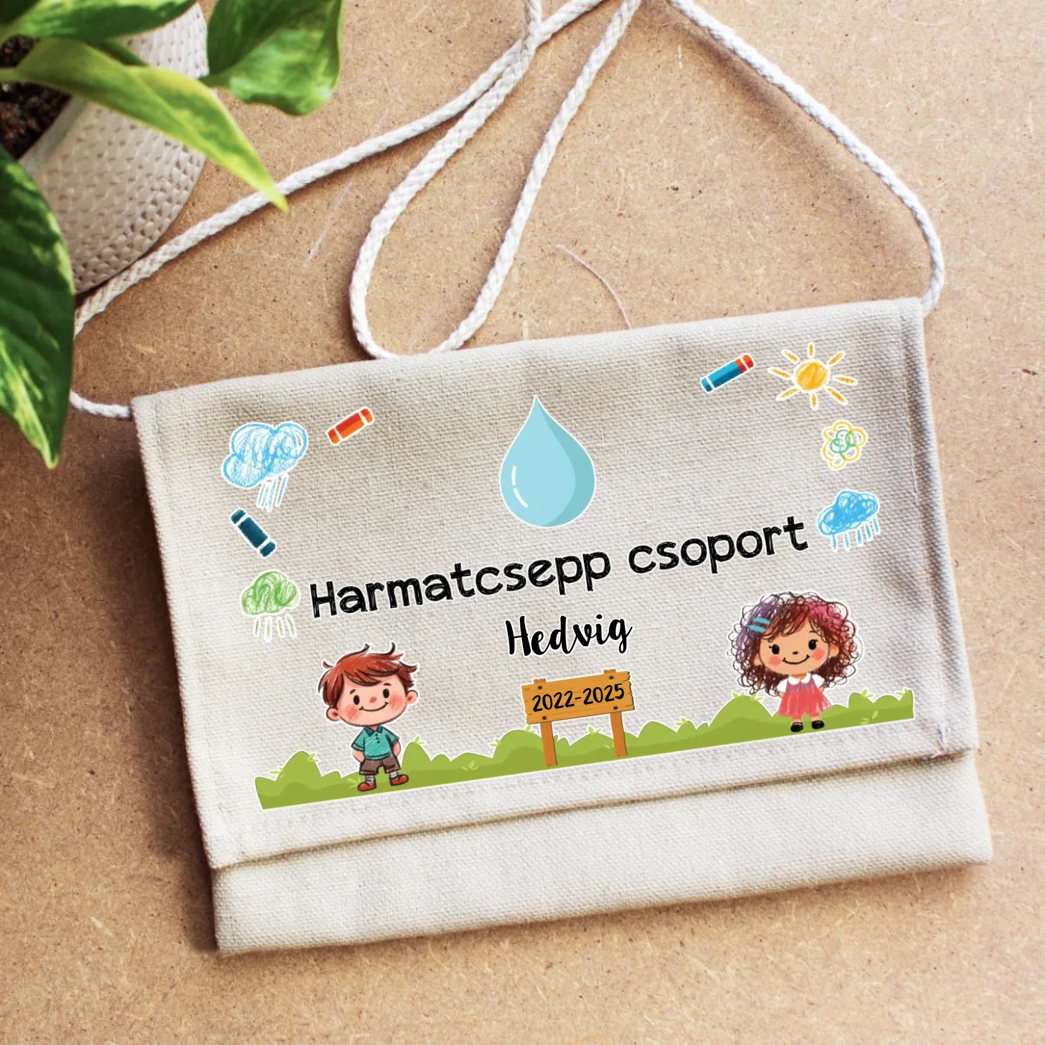 Ballagási tarisznya Harmatcsepp csoport
