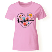 Egyedi póló mamáknak - A legjobb mama erős gondoskodó szép önfeláldozó