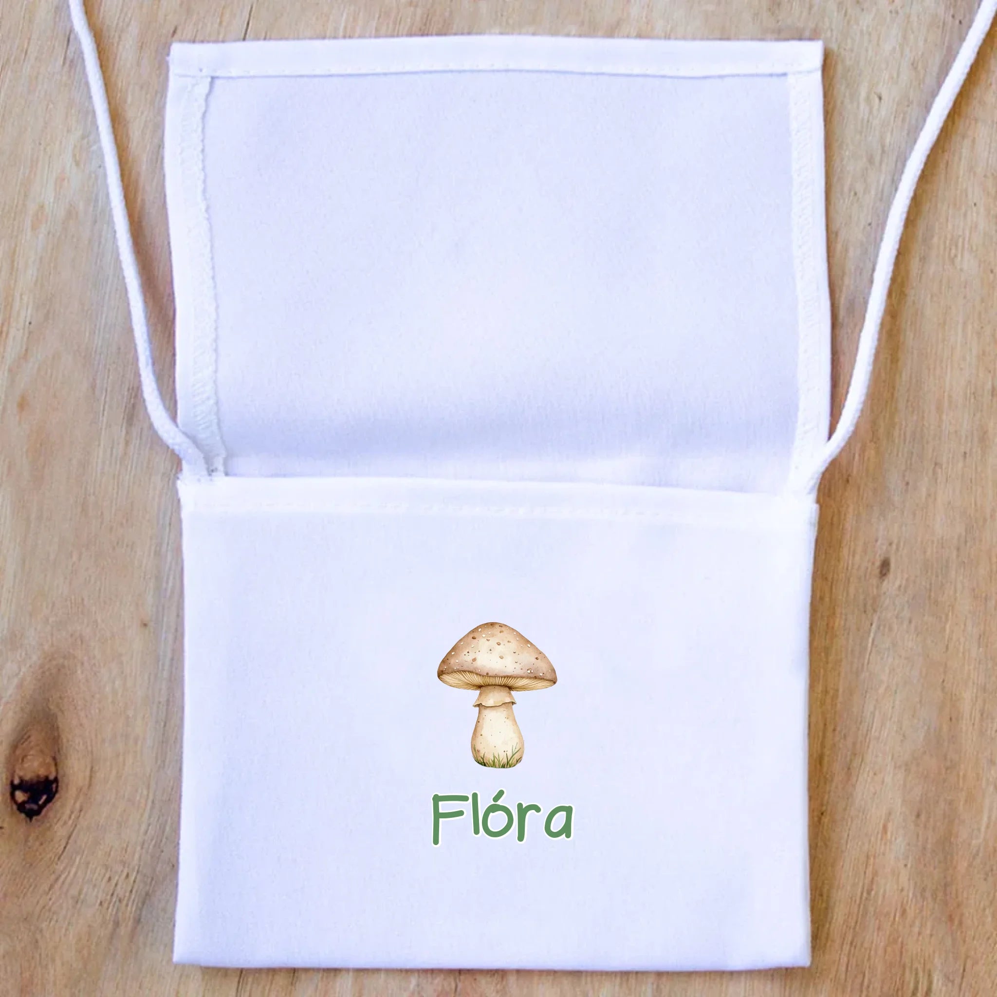 Óvodás búcsúztató tarisznya egyedi névvel és óvodás jellelp