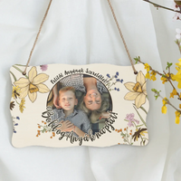 Egyedi képes anyák napi ajándék fali dekor tábla - Boldog Anyák Napját