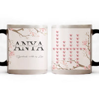 	 Egy csodálatos Édesanya jellemzői - Egyedi scrabble feliratos bögre Anyák napjára