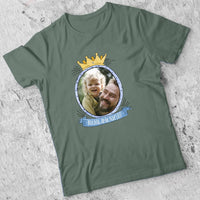 Boldog apák napját egyedi képes póló