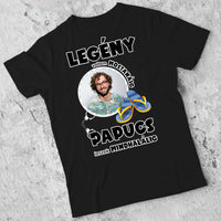 Legény voltam mostanáig saját képes legénybúcsús póló