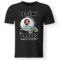 Legény voltam mostanáig saját képes legénybúcsús póló