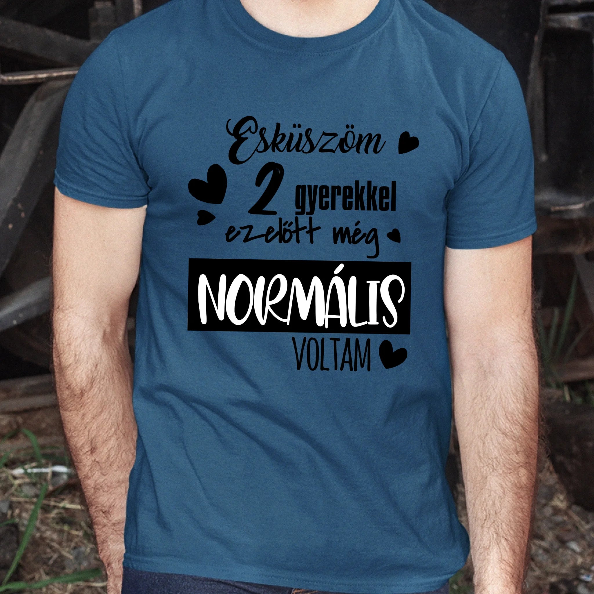 A gyerekek előtt még normális voltam férfi póló