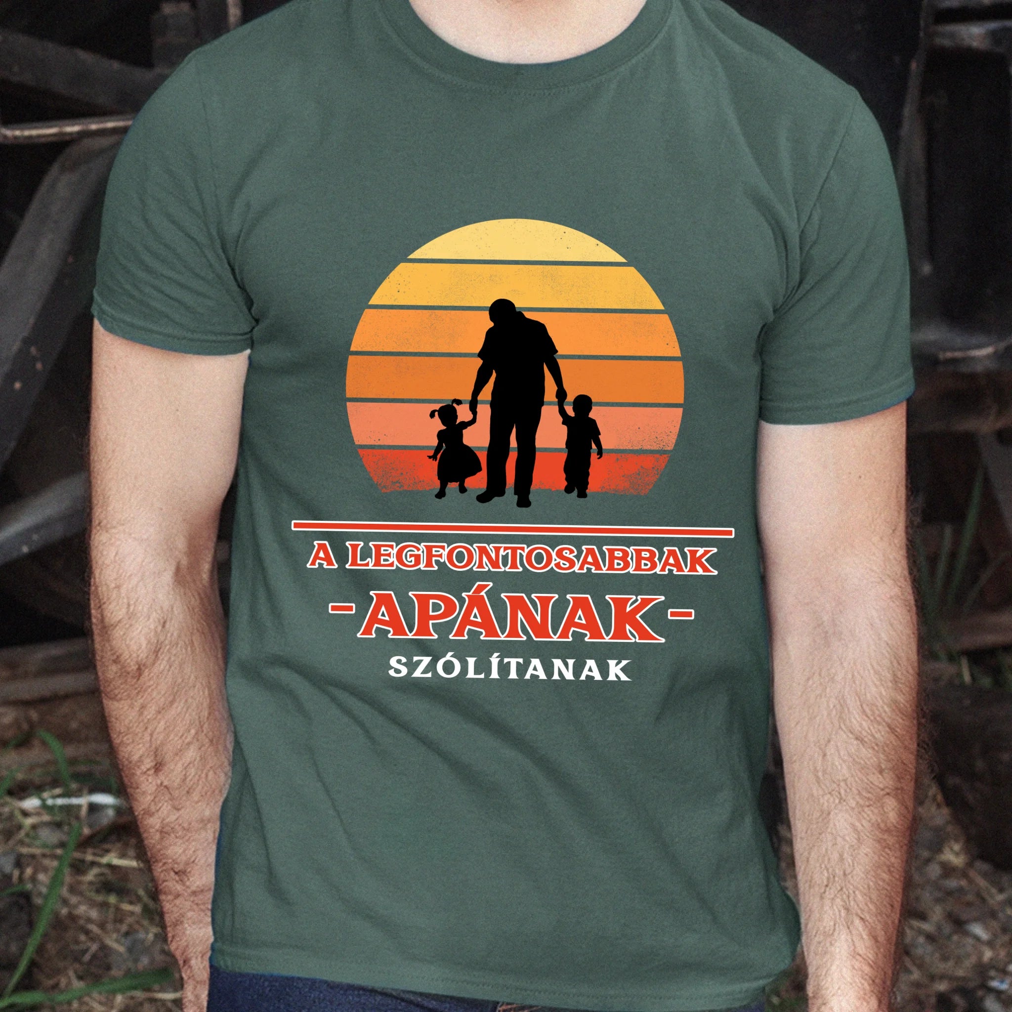 A legfontosabbak apának szólítanak póló