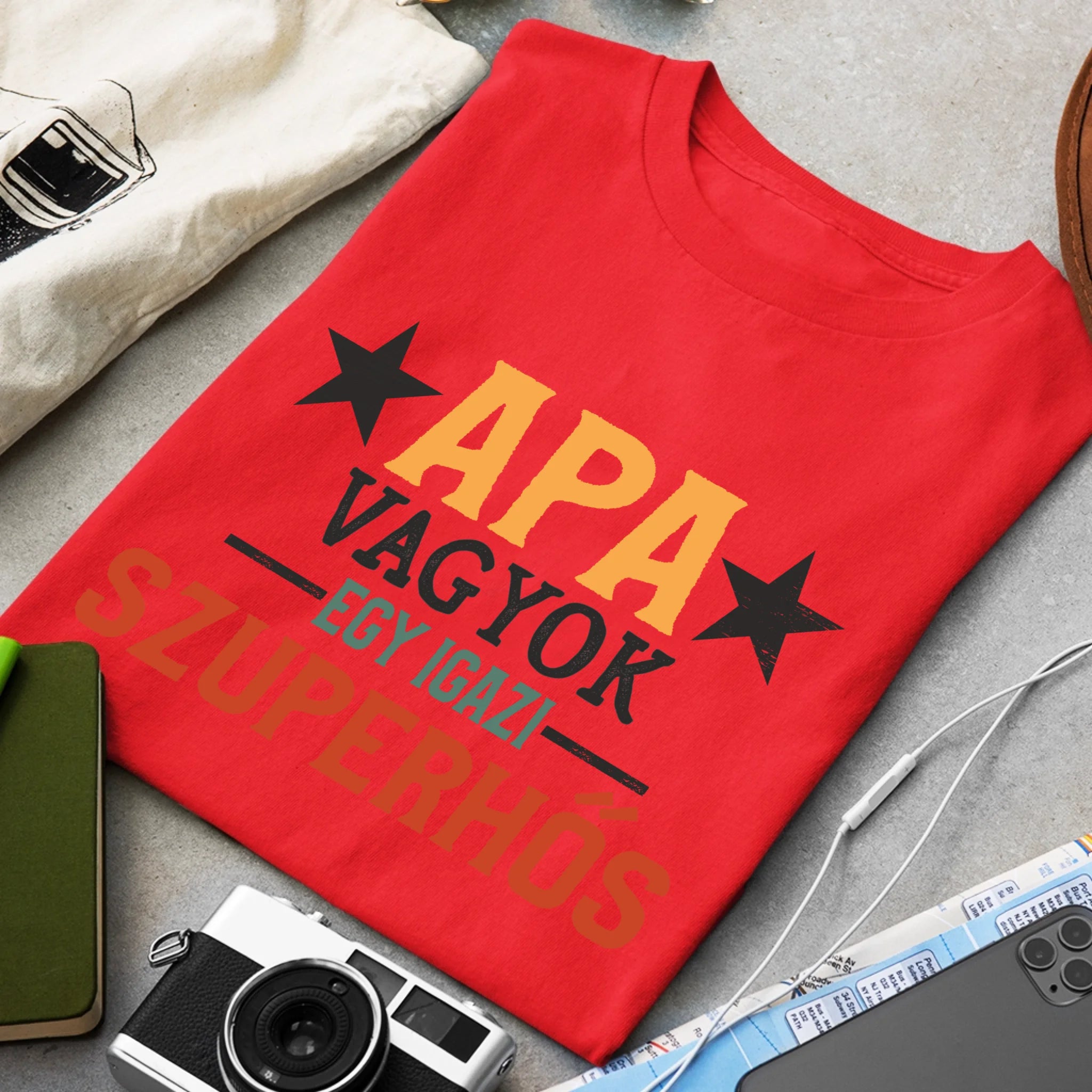 Ajándék Apáknak - Apa egy igazi szuperhős póló