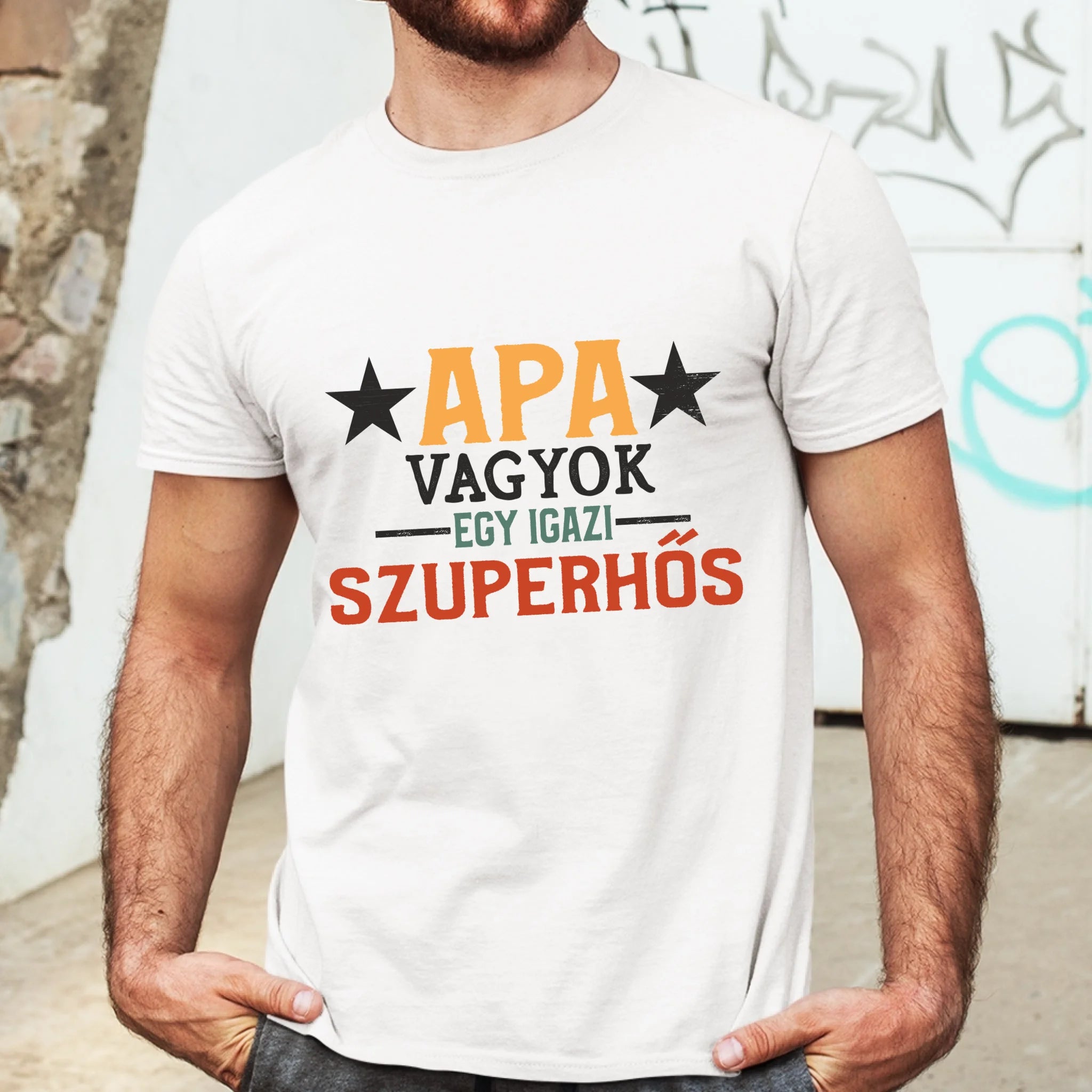 Ajándék Apáknak - Apa egy igazi szuperhős póló