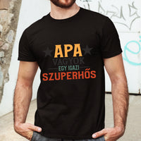 Ajándék Apáknak - Apa egy igazi szuperhős póló