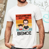 A legjobb Apa póló szerkeszthető karakterekkel