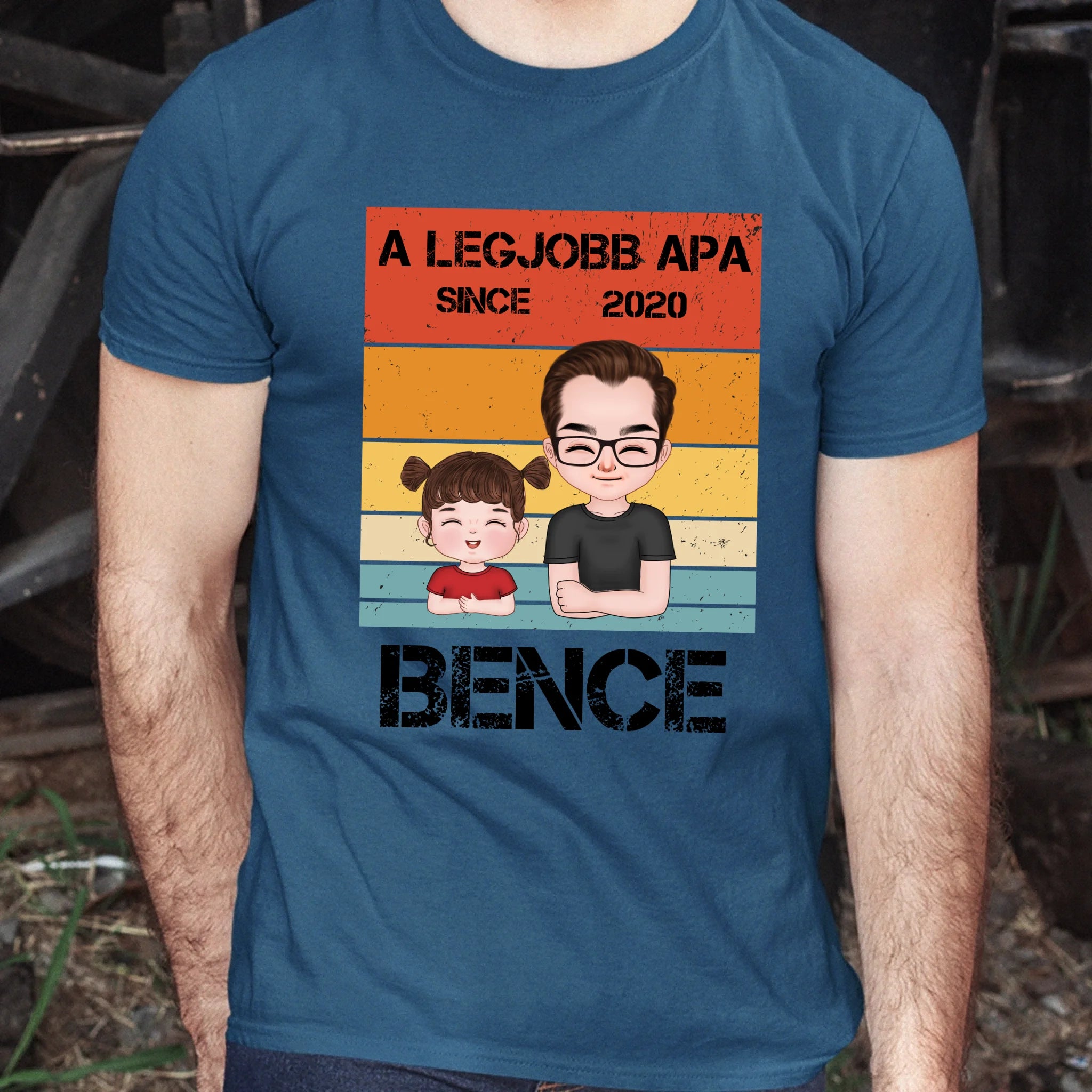 A legjobb Apa póló szerkeszthető karakterekkel