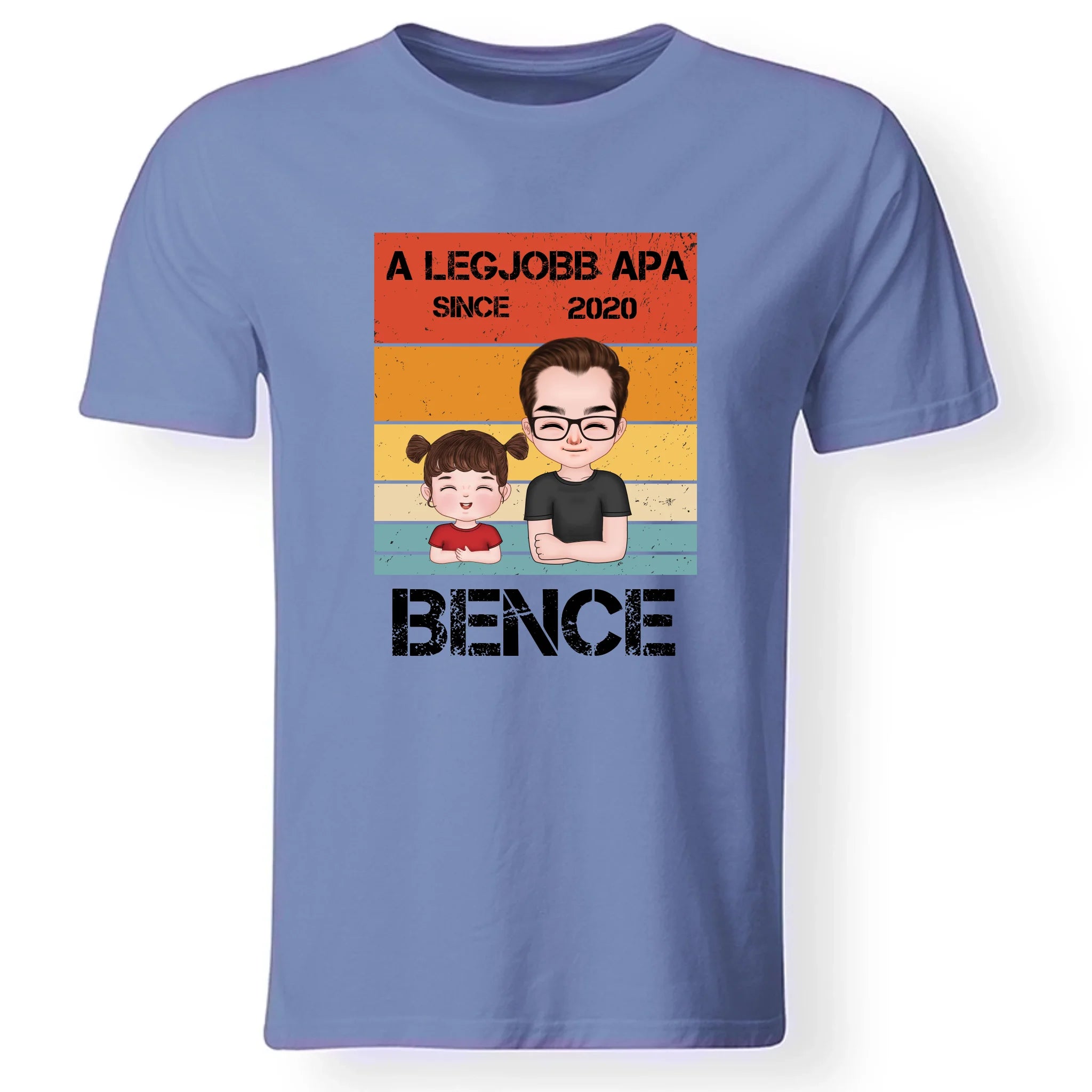 A legjobb Apa póló szerkeszthető karakterekkel