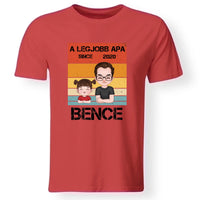 A legjobb Apa póló szerkeszthető karakterekkel