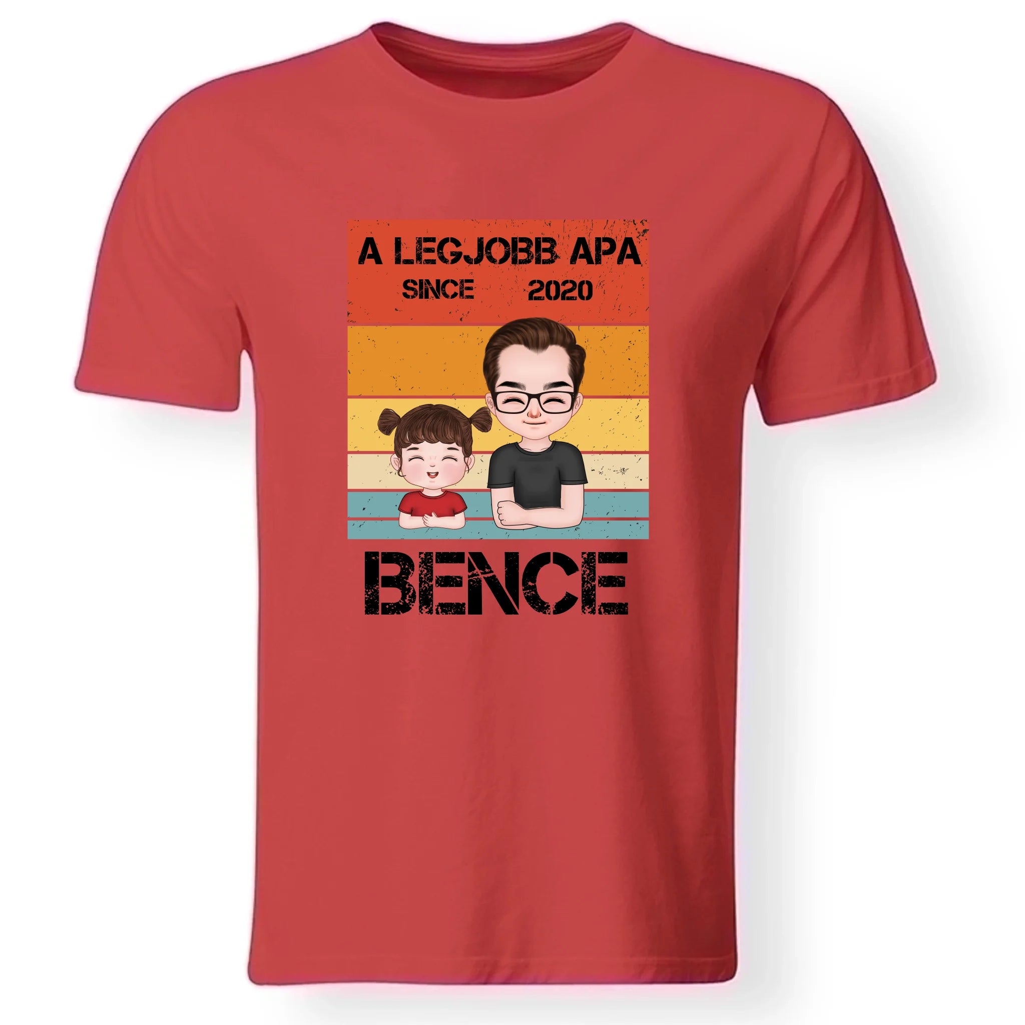 A legjobb Apa póló szerkeszthető karakterekkel