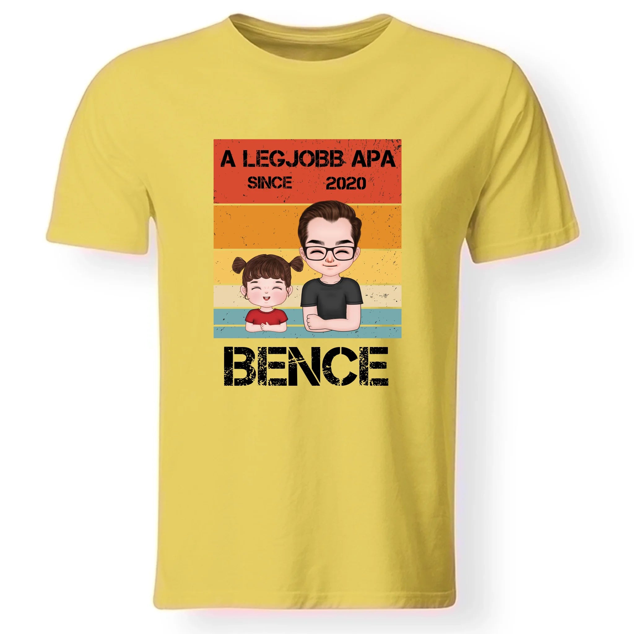 A legjobb Apa póló szerkeszthető karakterekkel