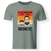 A legjobb Apa póló szerkeszthető karakterekkel