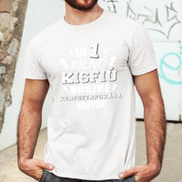 Ajándék keresztapáknak - Egy menő kisfiú keresztapukája férfi póló