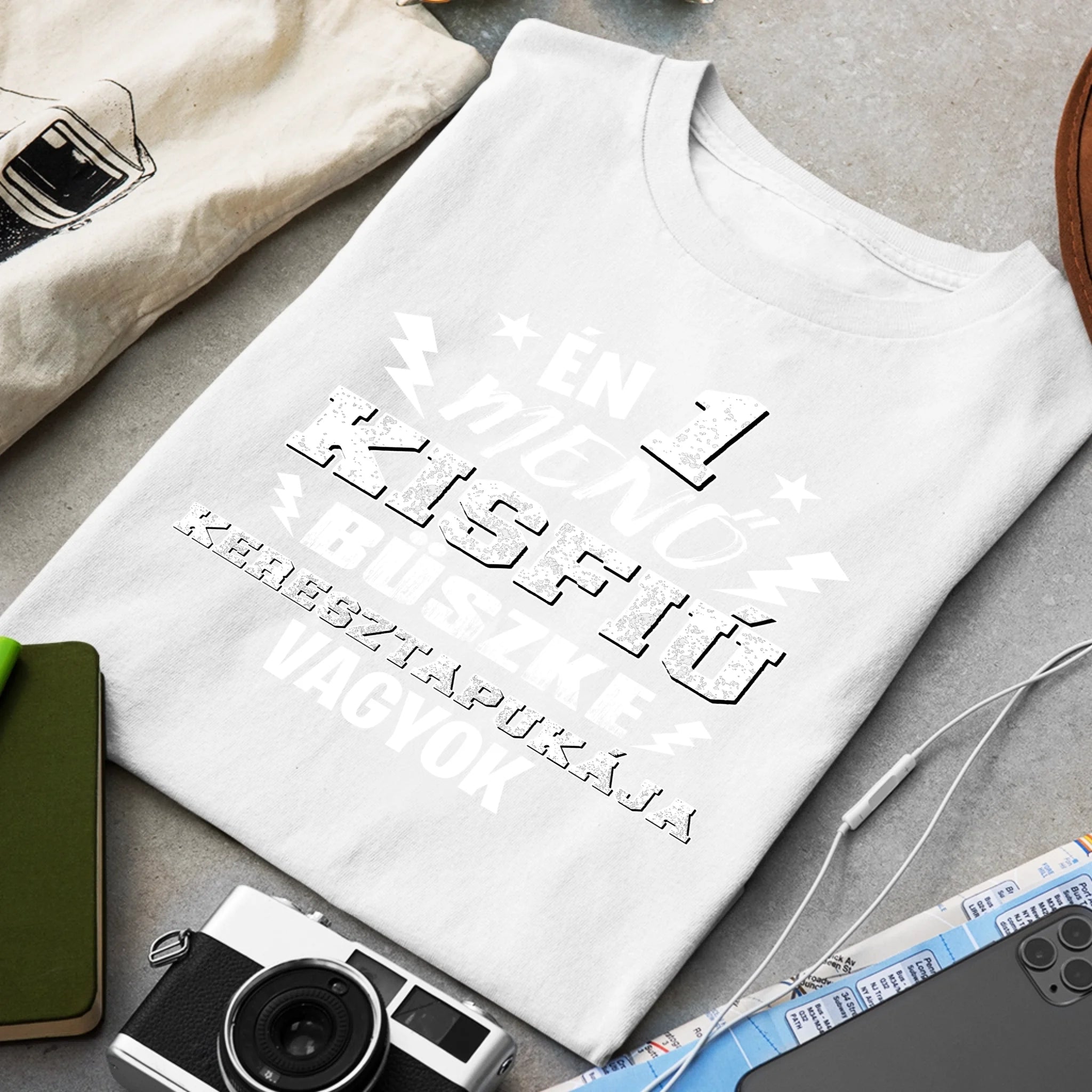 Ajándék keresztapáknak - Egy menő kisfiú keresztapukája férfi póló