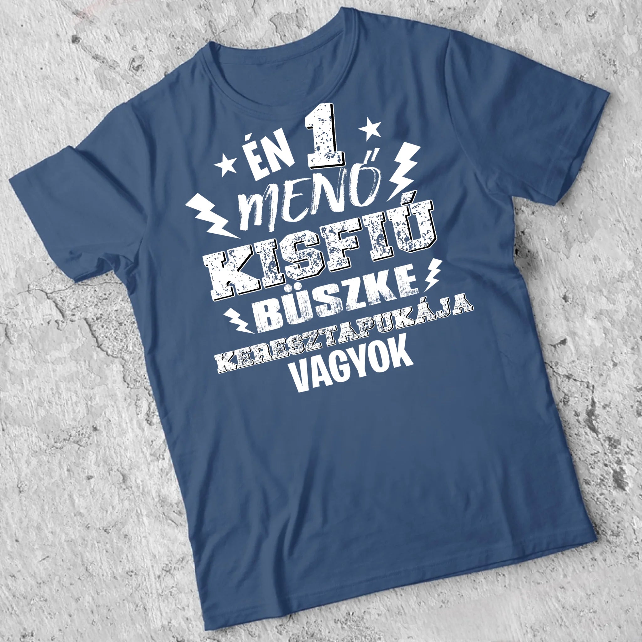 Ajándék keresztapáknak - Egy menő kisfiú keresztapukája férfi póló