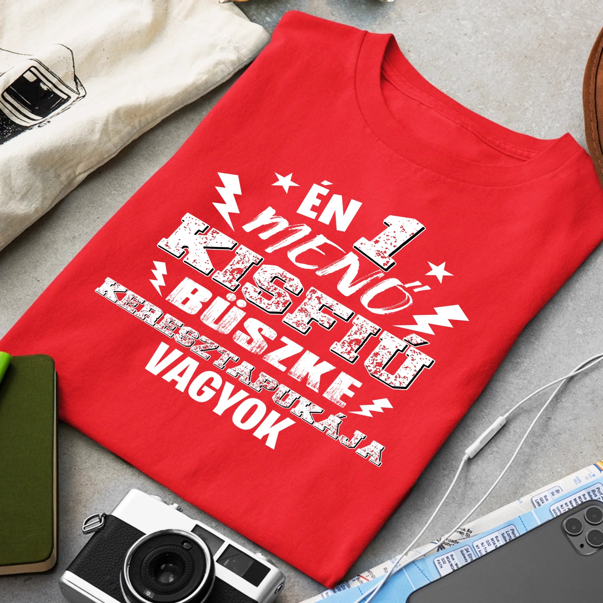 Ajándék keresztapáknak - Egy menő kisfiú keresztapukája férfi póló