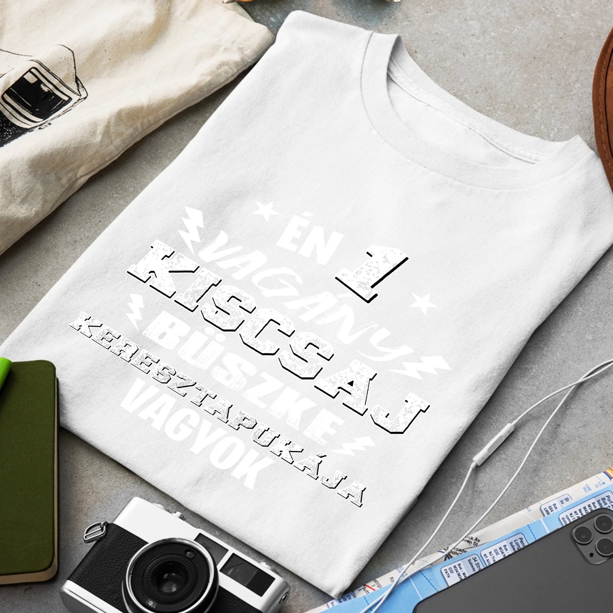 Ajándék keresztapáknak - Egy vagány kiscsaj keresztapukája férfi póló