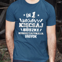 Ajándék keresztapáknak - Egy vagány kiscsaj keresztapukája férfi póló