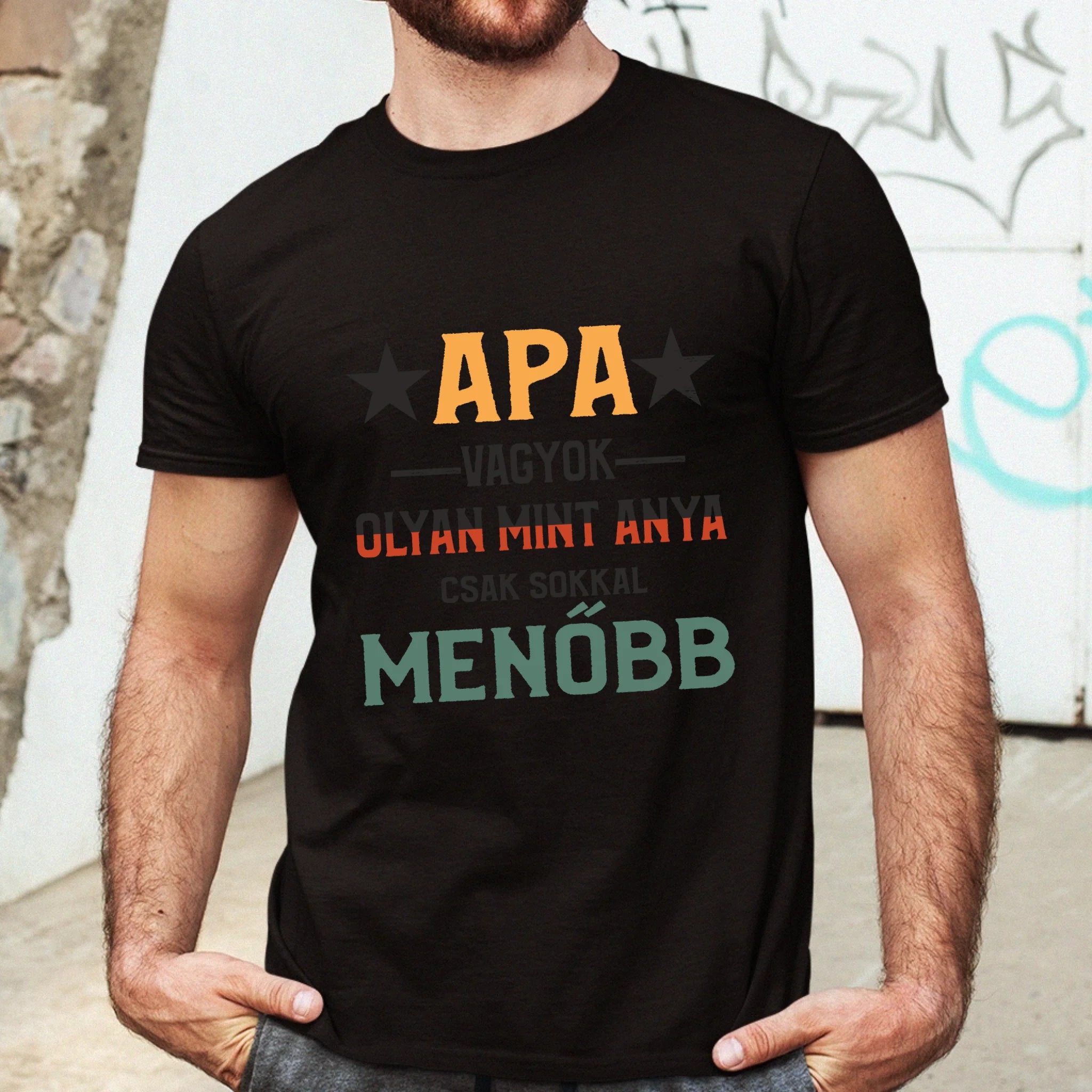 Ajándék Apáknak - Apa olyan mint anya póló