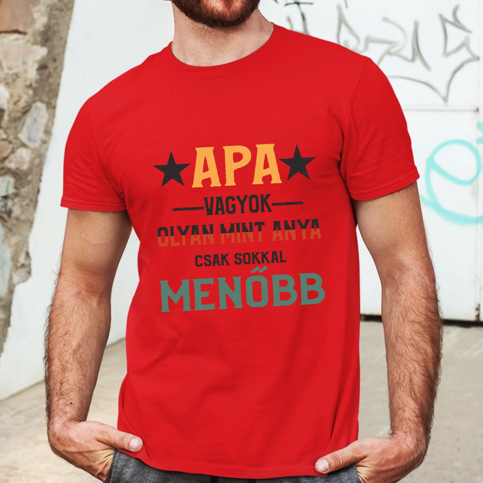 Ajándék Apáknak - Apa olyan mint anya póló