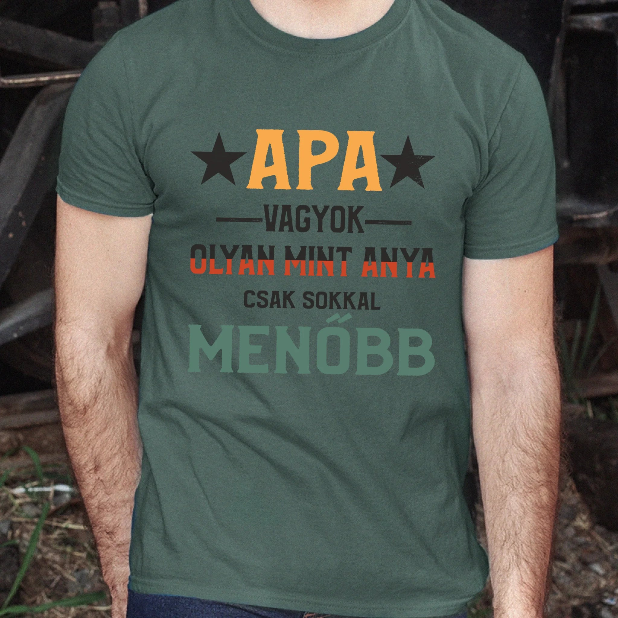 Ajándék Apáknak - Apa olyan mint anya póló