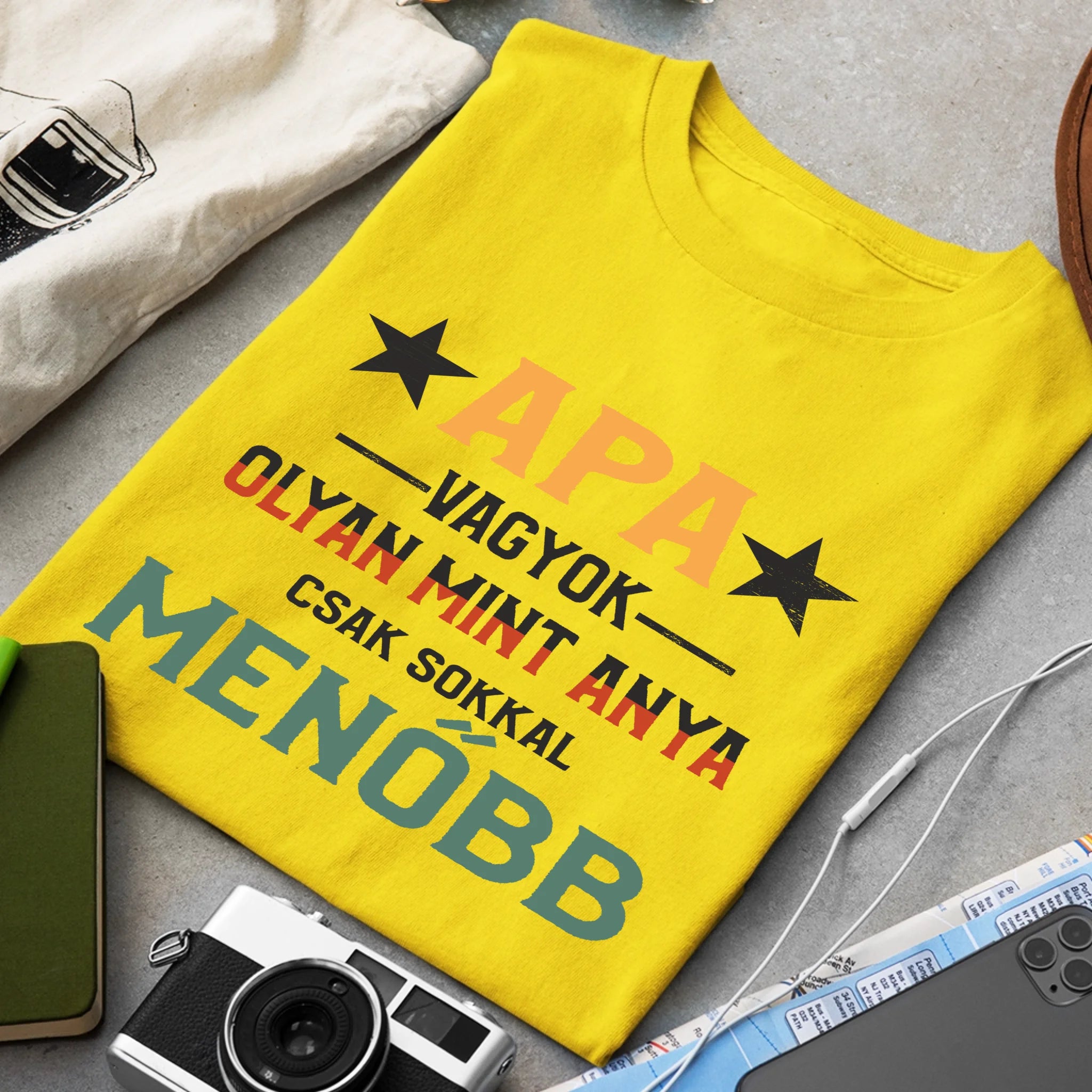 Ajándék Apáknak - Apa olyan mint anya póló