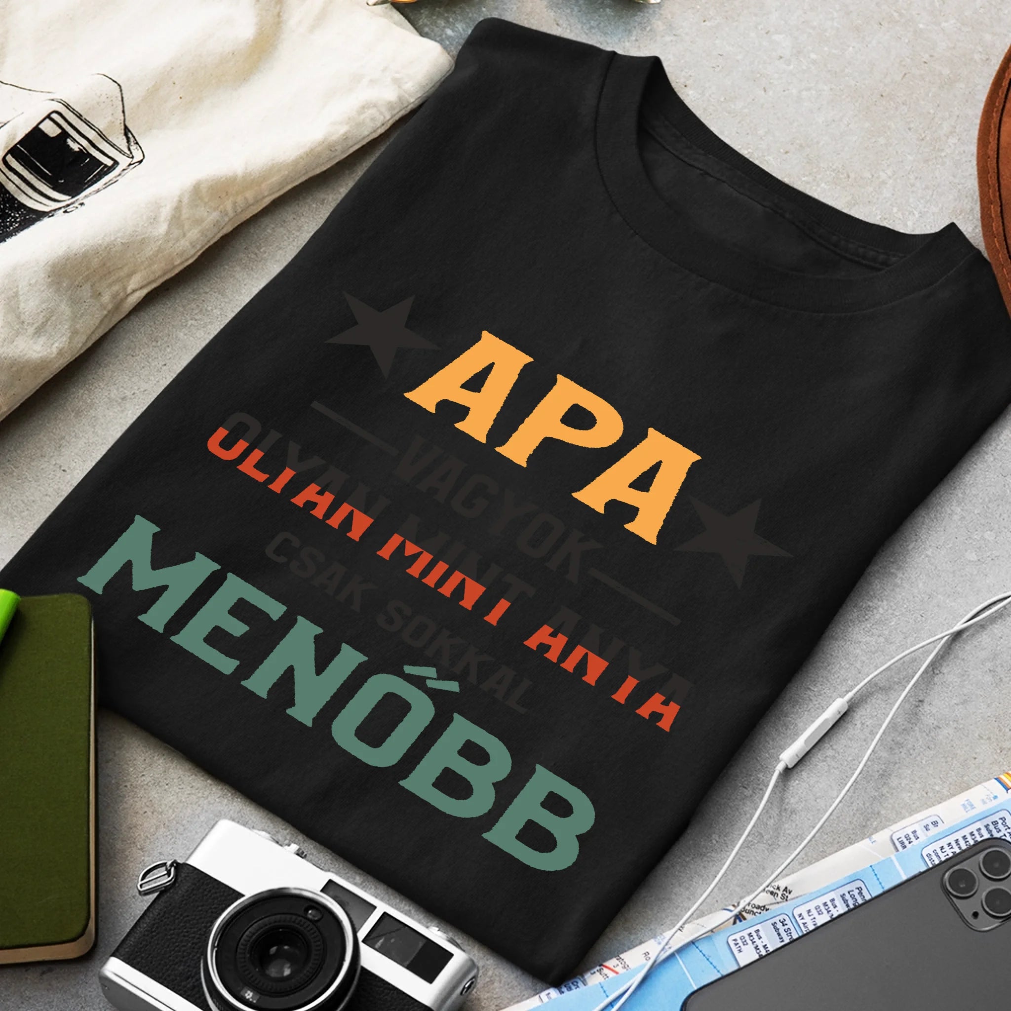 Ajándék Apáknak - Apa olyan mint anya póló