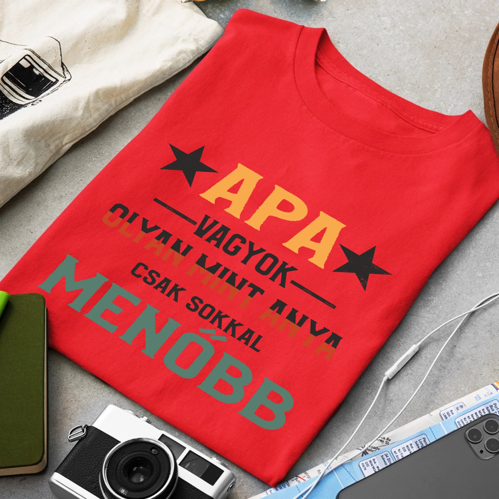 Ajándék Apáknak - Apa olyan mint anya póló